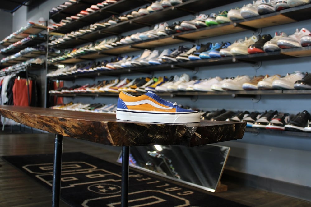VANS OLD SKOOL 36 DX "ANAHEIM/OG BLUE"