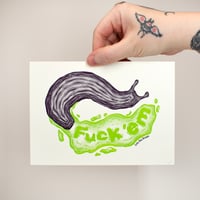 Image 1 of Fuck 'em 5x7 Screen Print