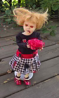 Image 4 of Zombie Sally Horror Creepy Porcelain Artist Doll 