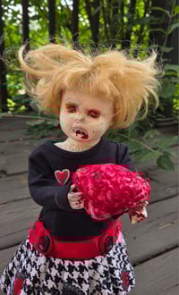 Image 5 of Zombie Sally Horror Creepy Porcelain Artist Doll 