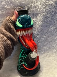 Image 1 of 13"Venom Heavy Duty Glass Bong 