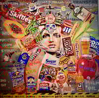 Image 1 of "It's Toxic Bitch"-original painting