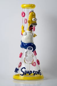 Image 1 of 13.5" The Simpsons  Glass Bong