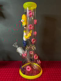 Image 3 of 13.5" The Simpsons  Glass Bong
