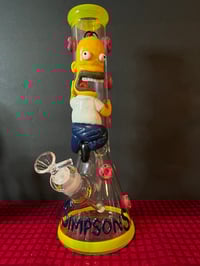 Image 6 of 13.5" The Simpsons  Glass Bong