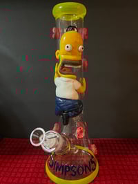 Image 7 of 13.5" The Simpsons  Glass Bong