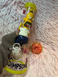 Image 4 of 13"Simpson Heavy Duty Glass Bong