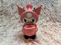 Image 7 of 5.5" Kuromi Silicone Water Pipe Bubbler Shisha Bong 