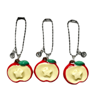 Image 1 of apple keychains ꩜ .ᐟ