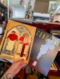 Image 1 of DROP 2B Merch: 8.5" x 11" B-grade Foil Prints (Red, Gold)