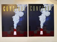 Image 2 of DROP 2B Merch: 8.5" x 11" B-grade Foil Prints (Red, Gold)