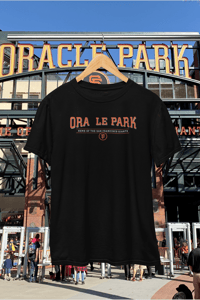 SF Giants Orale Park Black Tee