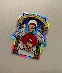 DROP 2B Merch: 3" Holographic Thomas Lawrence Sticker