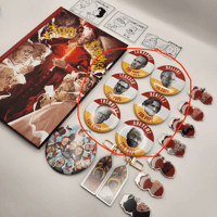 DROP 2B Merch: Set of 6QTY 2.25" Campaign Buttons