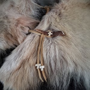 Image of Wolf Fur Cloak