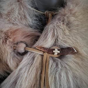 Image of Wolf Fur Cloak
