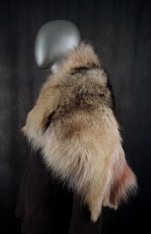 Image of Wolf Fur Cloak