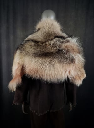 Image of Wolf Fur Cloak