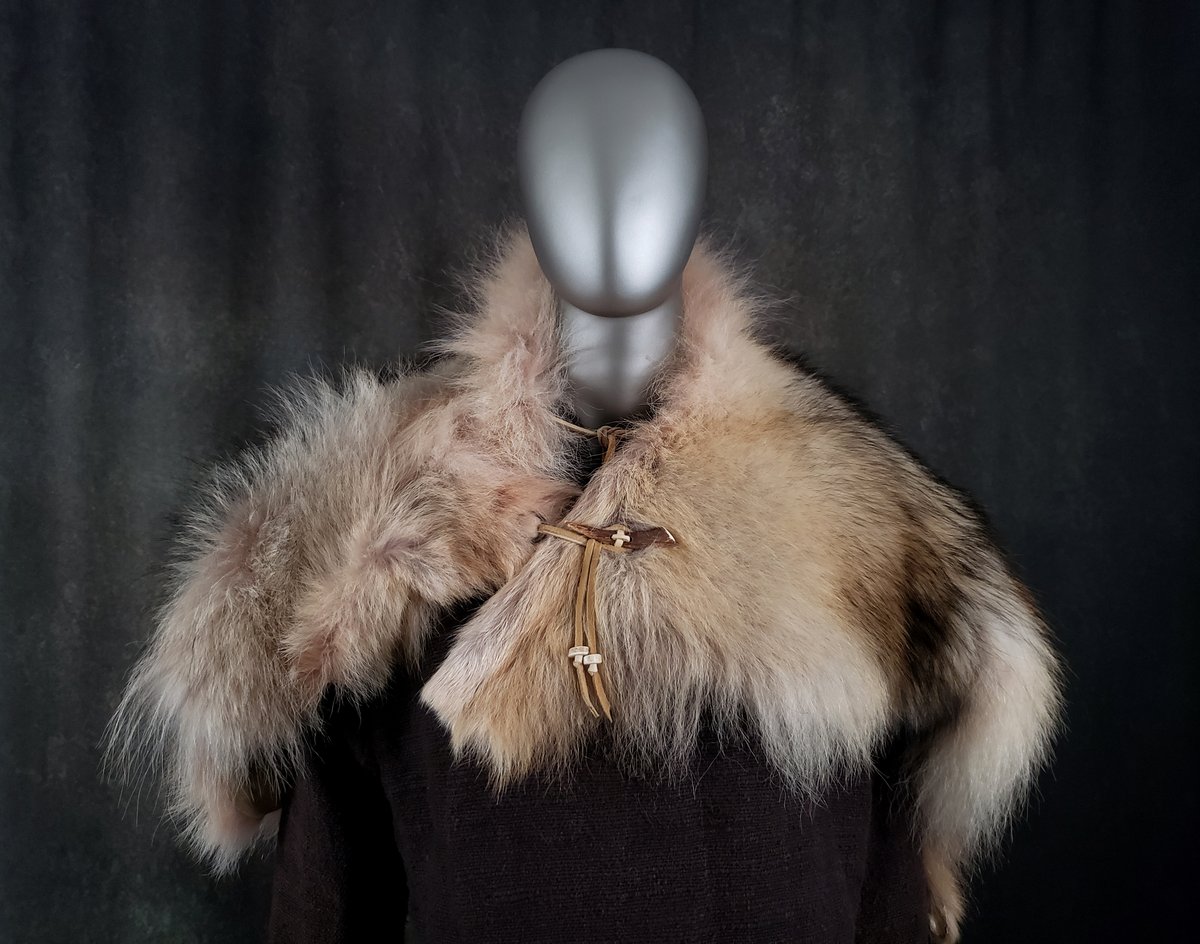 Image of Wolf Fur Cloak