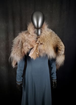 Image of Wolf Fur Cloak