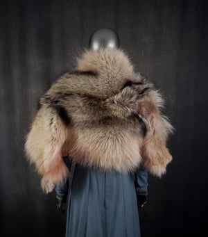 Image of Wolf Fur Cloak