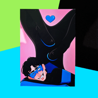 Image 1 of  The Heart of Blüdhaven Print