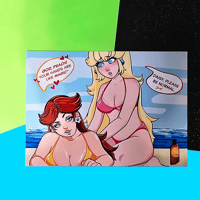 Princess' Vacation Print