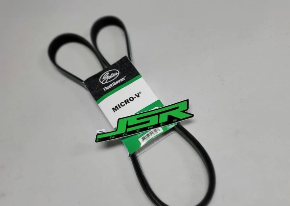 Gates Fleet Runner HD Micro-V Serpentine Belt for Honda Civic Type R FK8/FL5/DE5 K20C1 AC DELETE