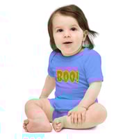 Image 3 of Baby Short Sleeve Onesie - Boo! Its Poo!
