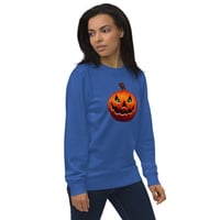 Image 8 of Sweatshirt (Adult M/F) - Classic Jack O Lantern