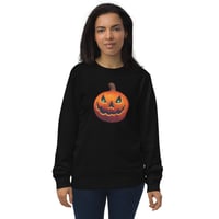 Image 2 of Sweatshirt (Adult M/F) - Classic Jack O Lantern