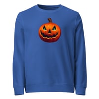 Image 9 of Sweatshirt (Adult M/F) - Classic Jack O Lantern