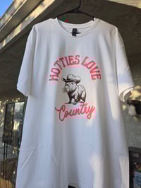 Image 1 of Hotties Love Country T-shirt