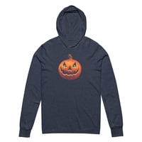Image 8 of Hoodie Long Sleeve Tee - Classic Jack O Lantern
