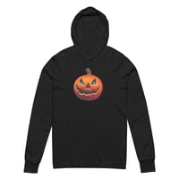 Image 9 of Hoodie Long Sleeve Tee - Classic Jack O Lantern