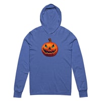 Image 10 of Hoodie Long Sleeve Tee - Classic Jack O Lantern