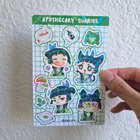 Image 4 of Apothecary Diaries Sticker Sheet