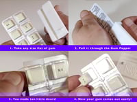 Image 2 of The Gum Popper! Opens packs of nicotine gum like magic! FREE USA shipping!