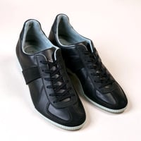 Image 5 of Black  German Army Trainer sneaker made in Czech Republic 