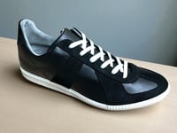 Image 6 of Black  German Army Trainer sneaker made in Czech Republic 