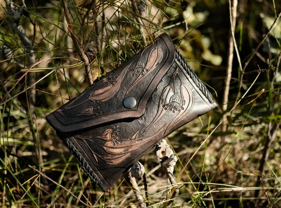 Image of Small clutch~ Eucalyptus and Moth 