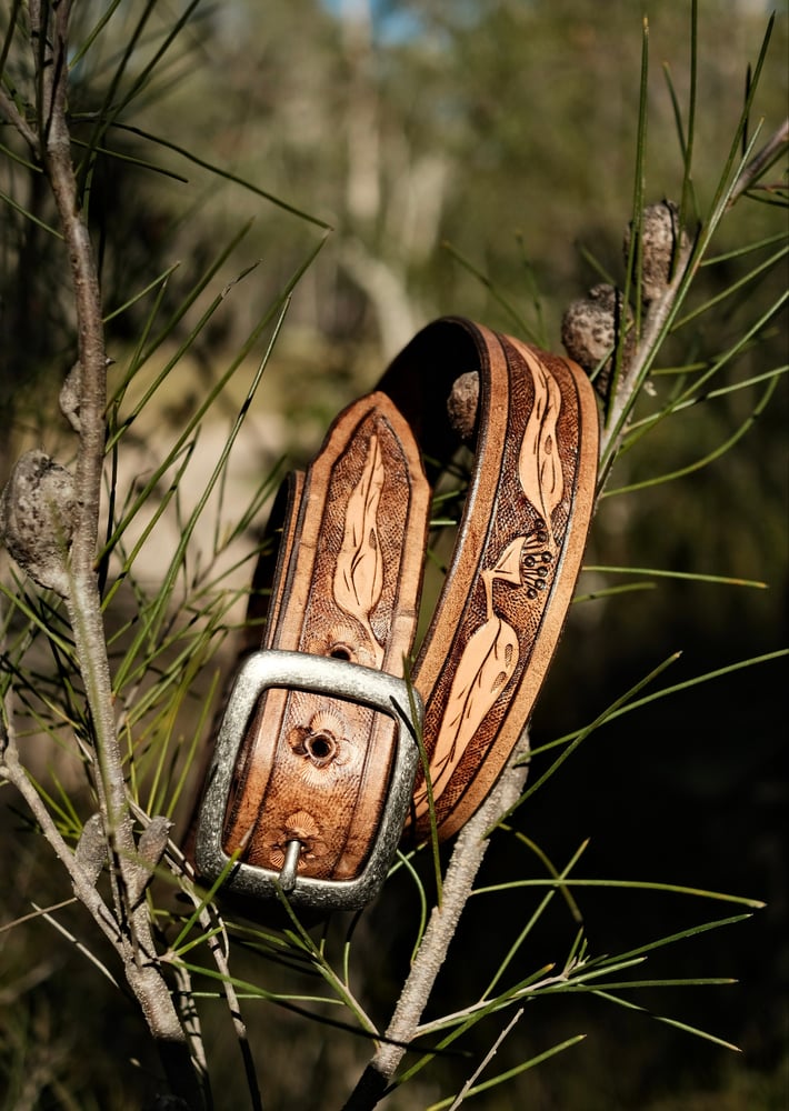 Image of Eucalyptus Belt~ two tone 
