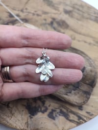 Image 3 of Oak Leaf with Cubic Zirconia