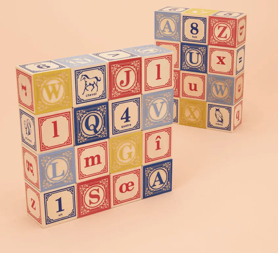 Image of Classic Baby Blocks (Italian and French Versions too!)