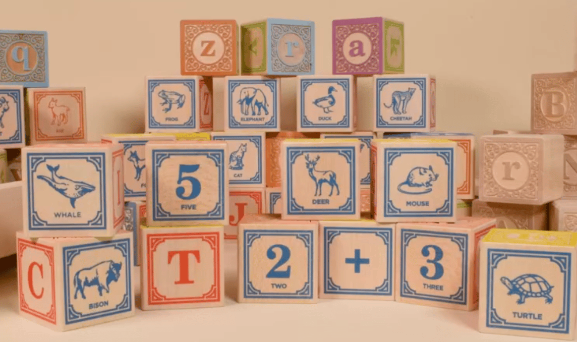 Image of Classic Baby Blocks (Italian and French Versions too!)