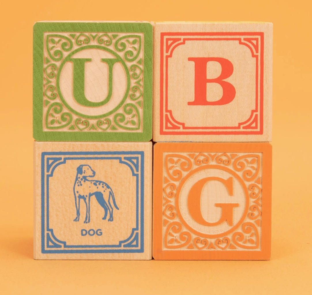 Image of Classic Baby Blocks (Italian and French Versions too!)