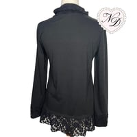 Image 4 of Axes Femme Black Bow Babydoll Top