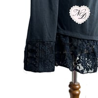 Image 3 of Axes Femme Black Bow Babydoll Top