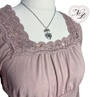 Image 2 of Axes Femme Pink Milkmaid Top