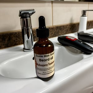 Image of Mahogany Teakwood Beard Oil